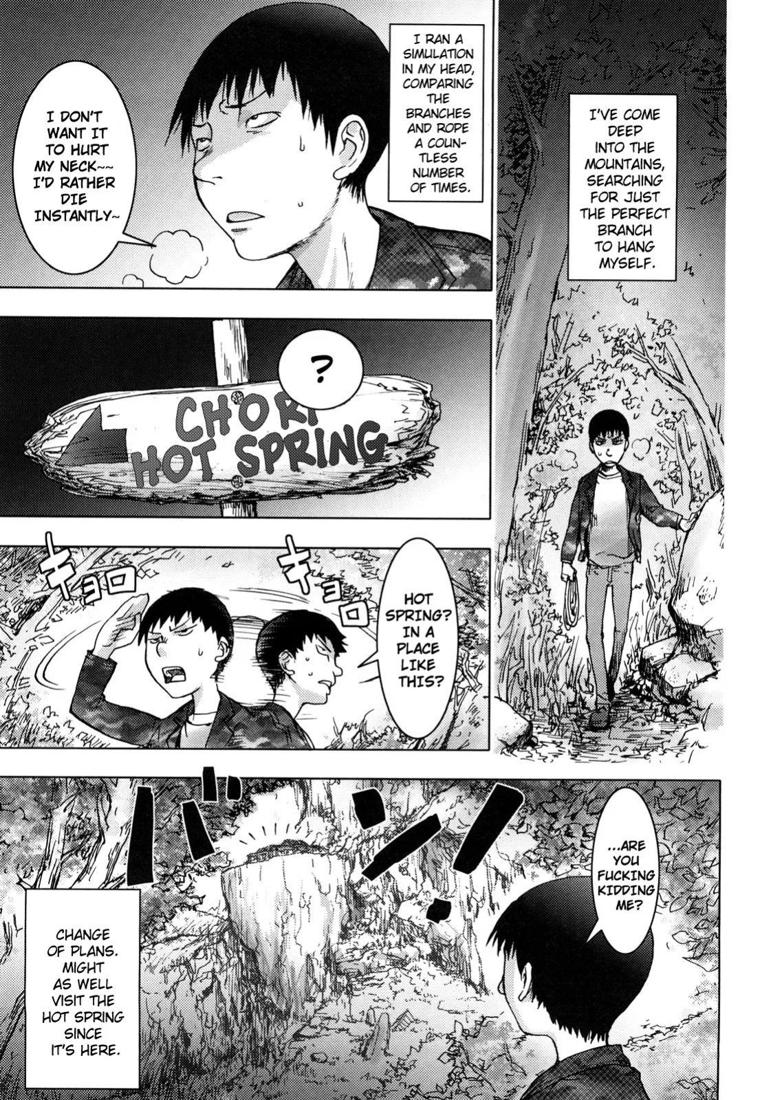 [Kon-Kit] The Adventures of Suicide Man, The Woman Who Never Misses, and Hime-Chan