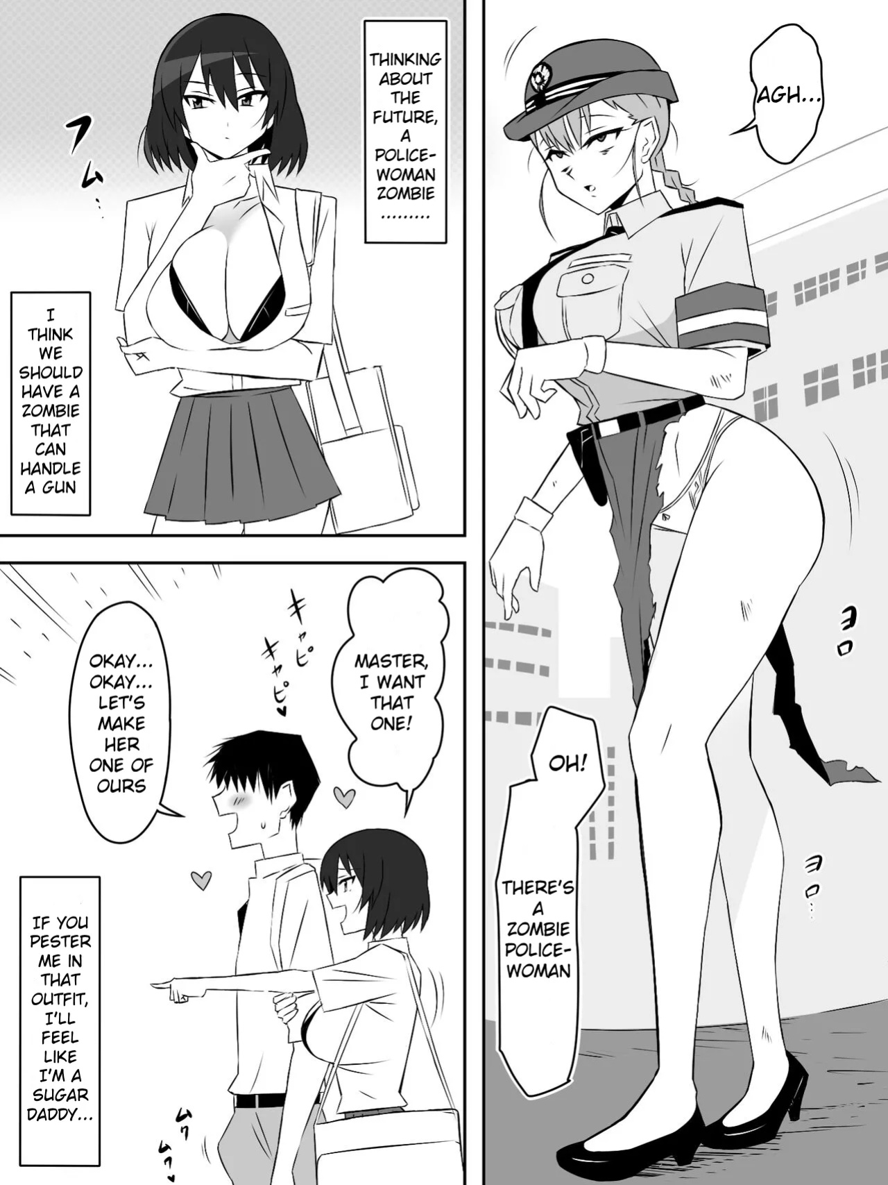[Circle Kagemusha (Kagemusha)] Zombie Harem Life ~Koutai Mochi no Ore to Bakunyuu Zombie~ 6