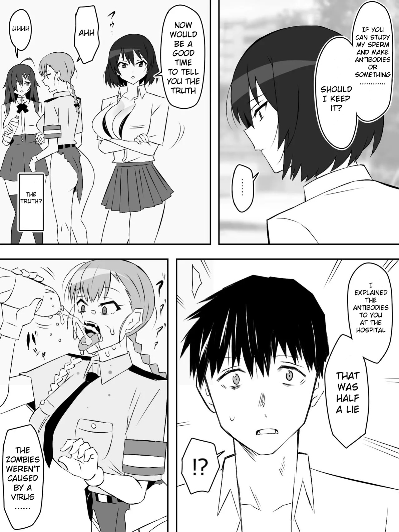 [Circle Kagemusha (Kagemusha)] Zombie Harem Life ~Koutai Mochi no Ore to Bakunyuu Zombie~ 6