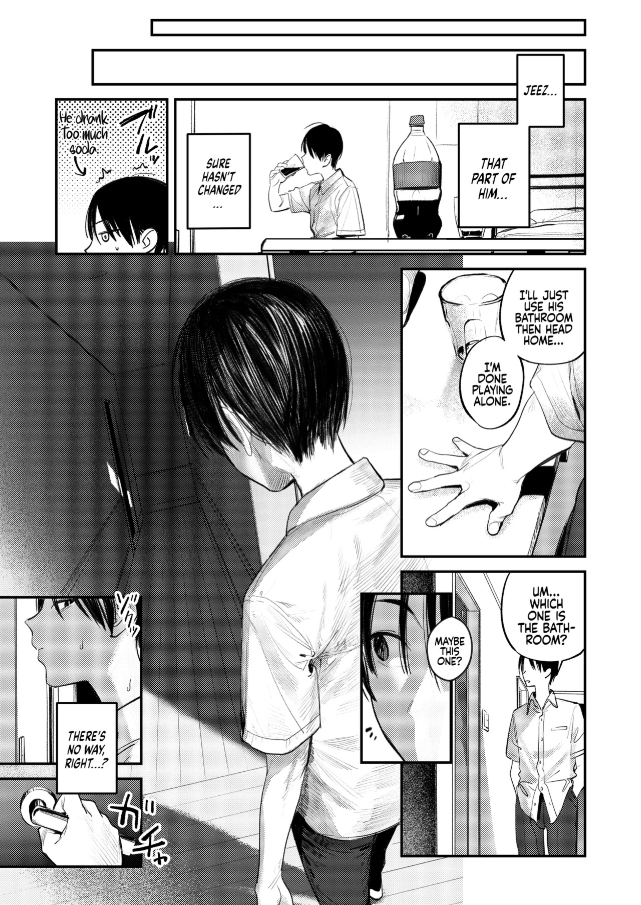 [Momojiru Teien (Momokumo)] Mamono no Heya ~6 nen-buri ni Saikai shitara Hikikomori NEET ni Natteita Shinyuu no Onee-san ni Semararete Seieki o Shiboritorareru Hanashi | Monster’s Room ~The Story of Being Milked by My Best Friend's Older Sister who had Be