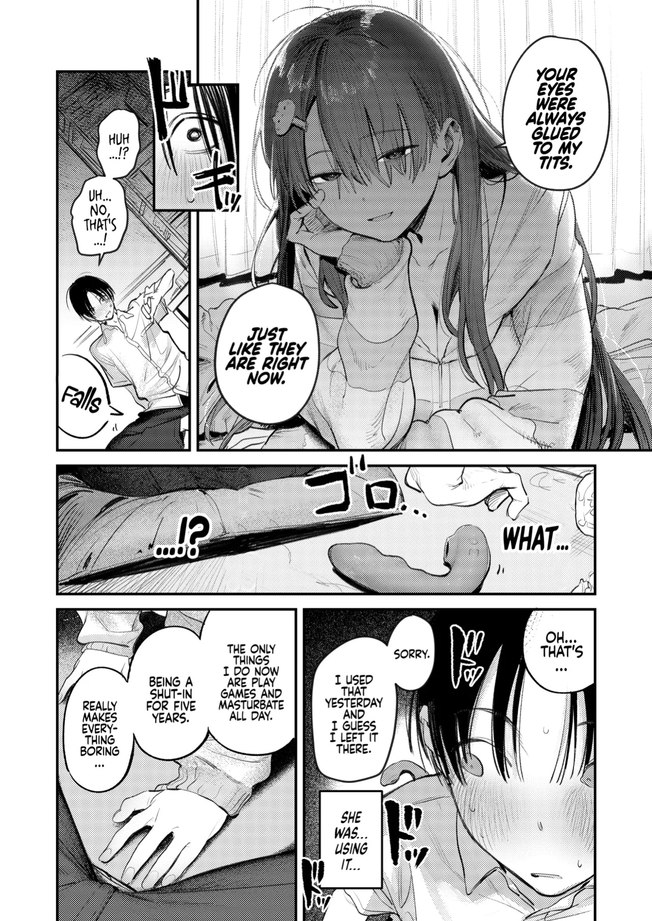 [Momojiru Teien (Momokumo)] Mamono no Heya ~6 nen-buri ni Saikai shitara Hikikomori NEET ni Natteita Shinyuu no Onee-san ni Semararete Seieki o Shiboritorareru Hanashi | Monster’s Room ~The Story of Being Milked by My Best Friend's Older Sister who had Be