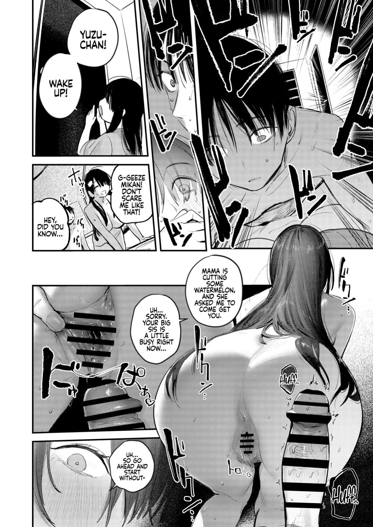 [Momojiru Teien (Momokumo)] Mamono no Heya ~6 nen-buri ni Saikai shitara Hikikomori NEET ni Natteita Shinyuu no Onee-san ni Semararete Seieki o Shiboritorareru Hanashi | Monster’s Room ~The Story of Being Milked by My Best Friend's Older Sister who had Be