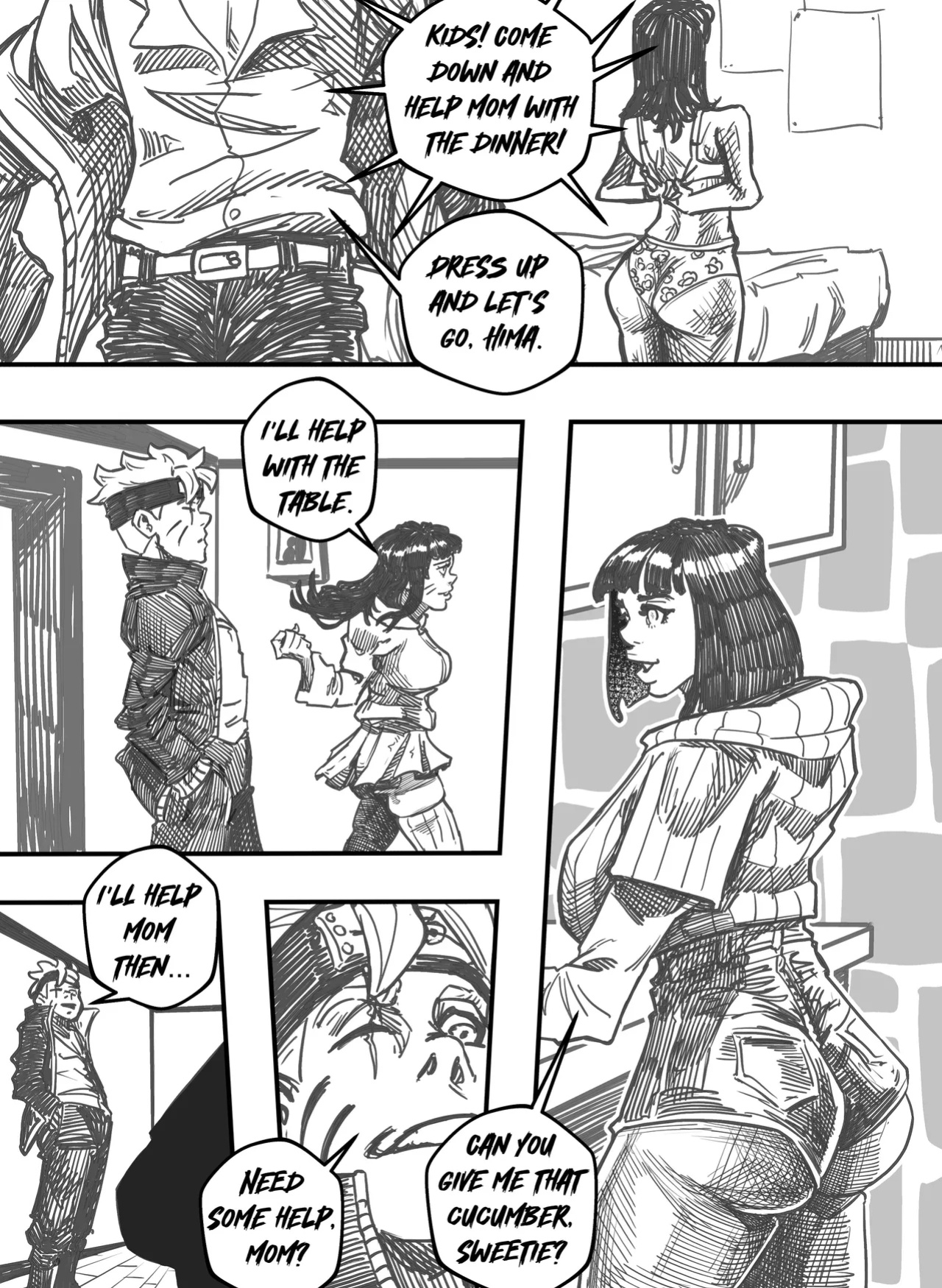 [DaveTheBiggest] Uzumaki's Family (Boruto)