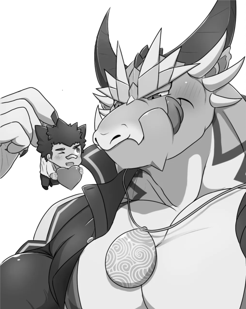 (Kemoket 12) [BULK MILK (Pako)] Ryuuhebi Okumi (Tokyo Afterschool Summoners) [ENG]