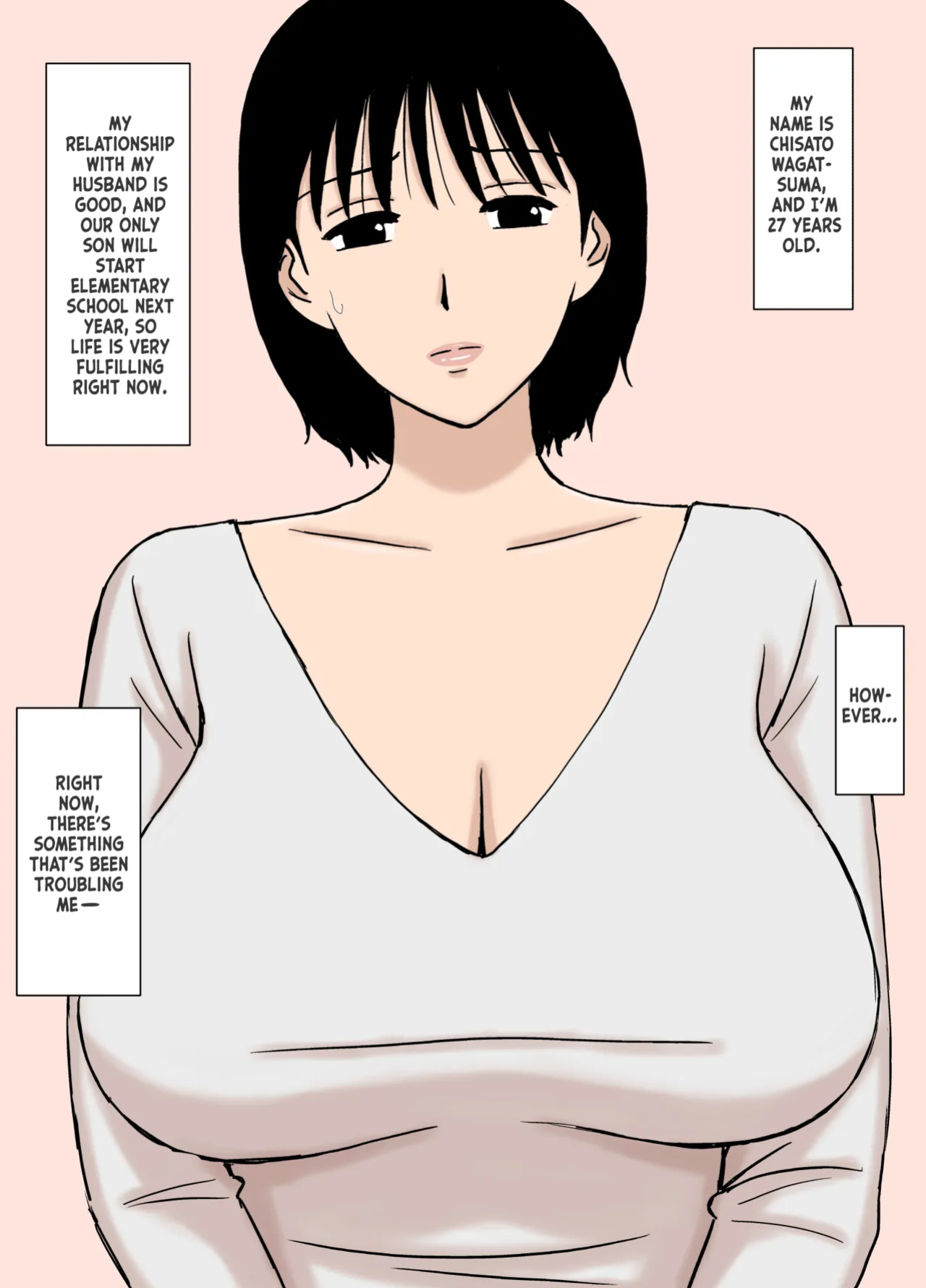 [Urakan] Oppai Mama Chisato-san no Nayami Ooki Nichijou | Busty Mama Chisato-San’s Trouble-Filled Daily Life [Chalklog]