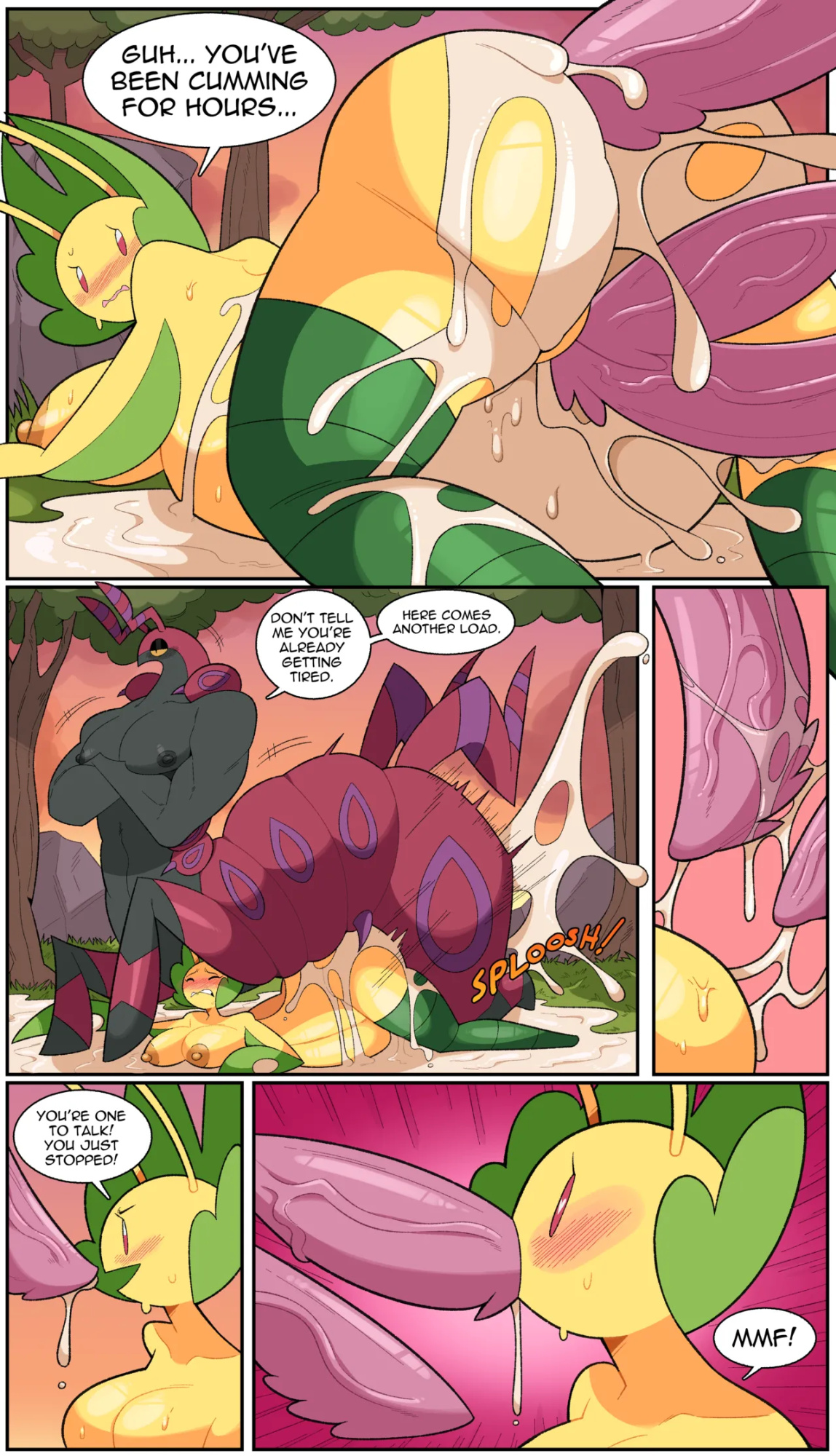 [Idolomantises (Mothmilfs)] Leavanny and Scolipede