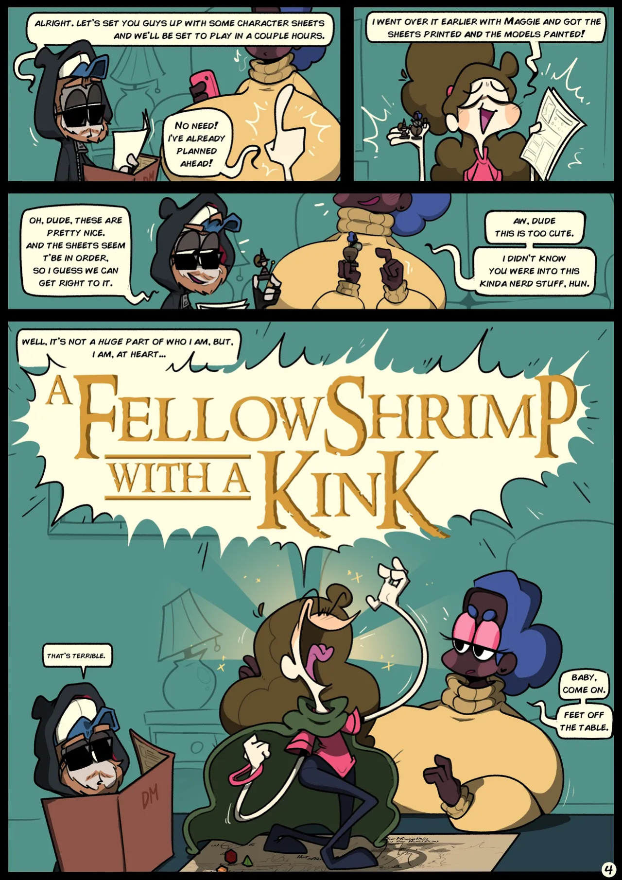 Slapstick Together Chapter 2: A Fellow Shrimp with a Kink