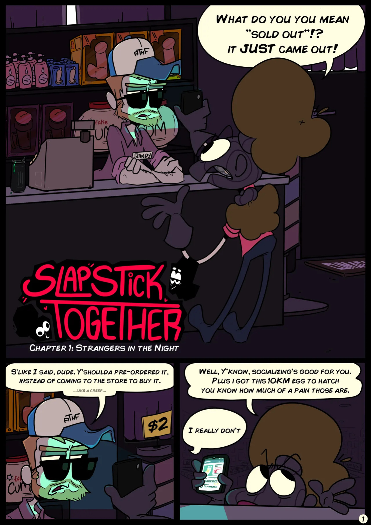 Slapstick Together Chapter 1: Strangers in the Night