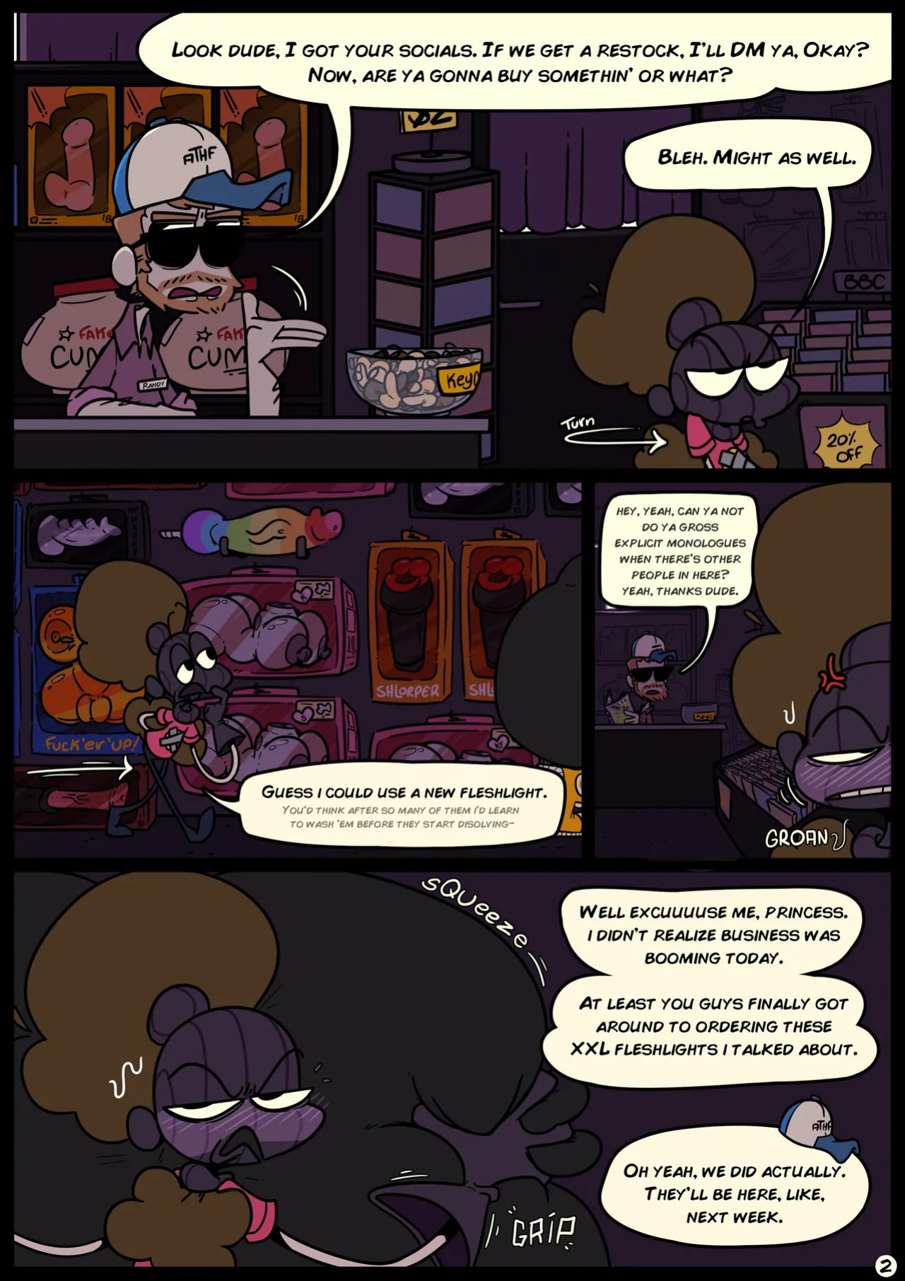 Slapstick Together Chapter 1: Strangers in the Night