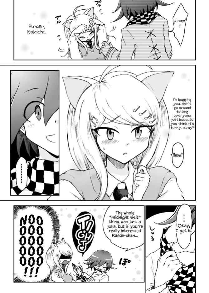 [Danbaldia] Kaede Nyanko to Ouma-kun (New Danganronpa V3)
