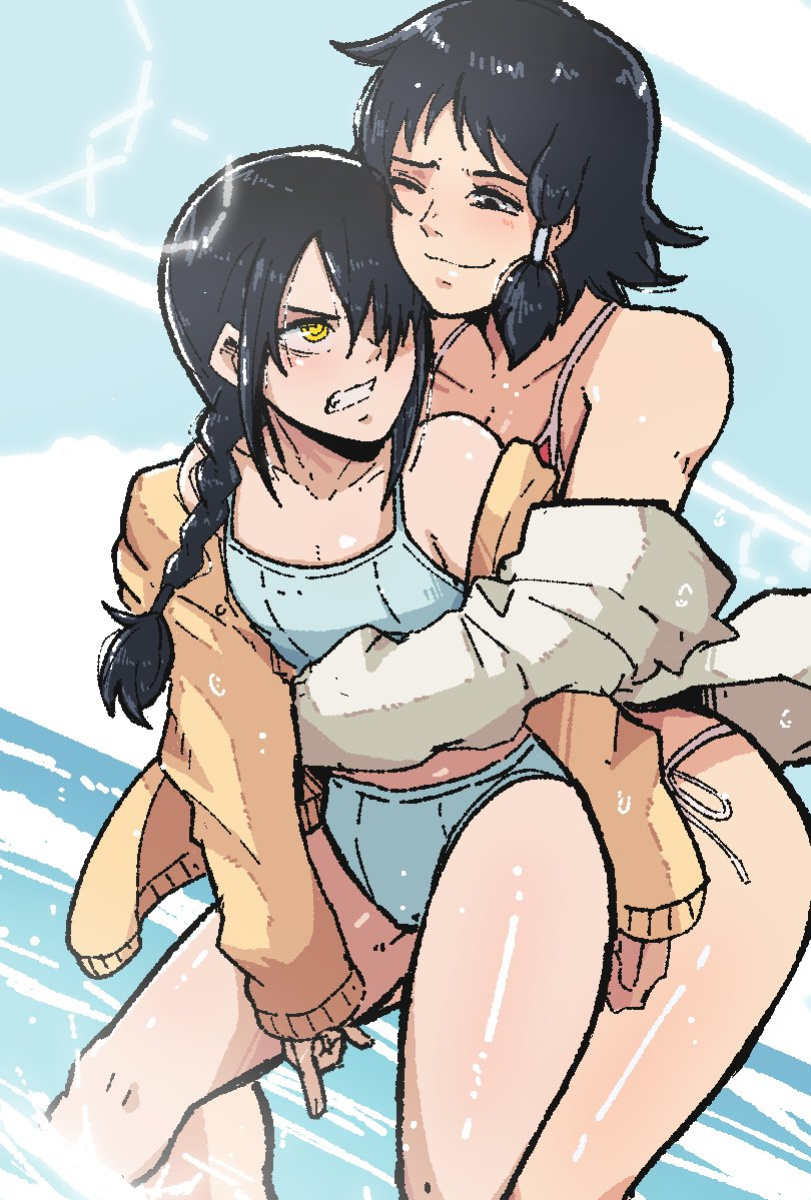 [Mark Gavatino] Fumiko beach party (Chainsaw Man)