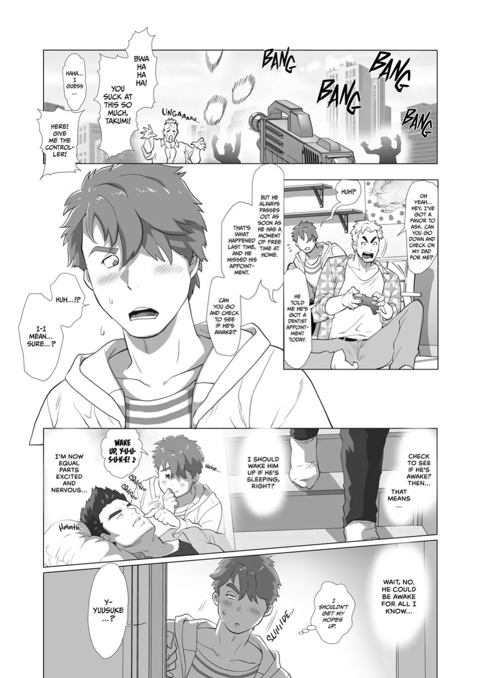 My Friend's Dad is a Hunk chapter 1+2