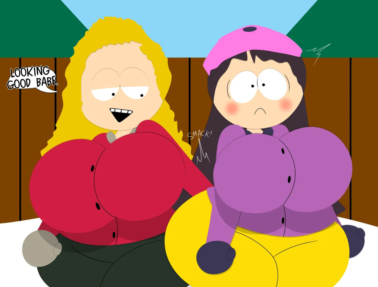 [3BArts] Wendy & Bebe (South Park)