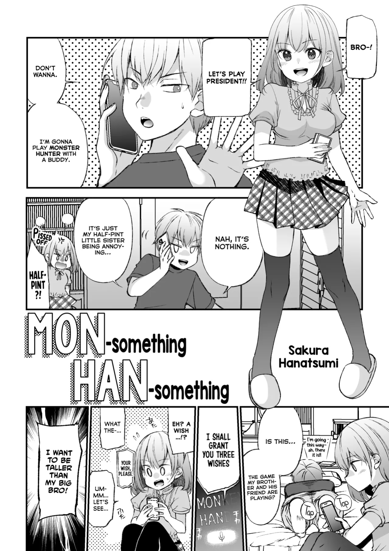 [I-Raf-you (Sakura Hanatsumi)] Mon-something Han-something (Microne Magazine Vol. 65)