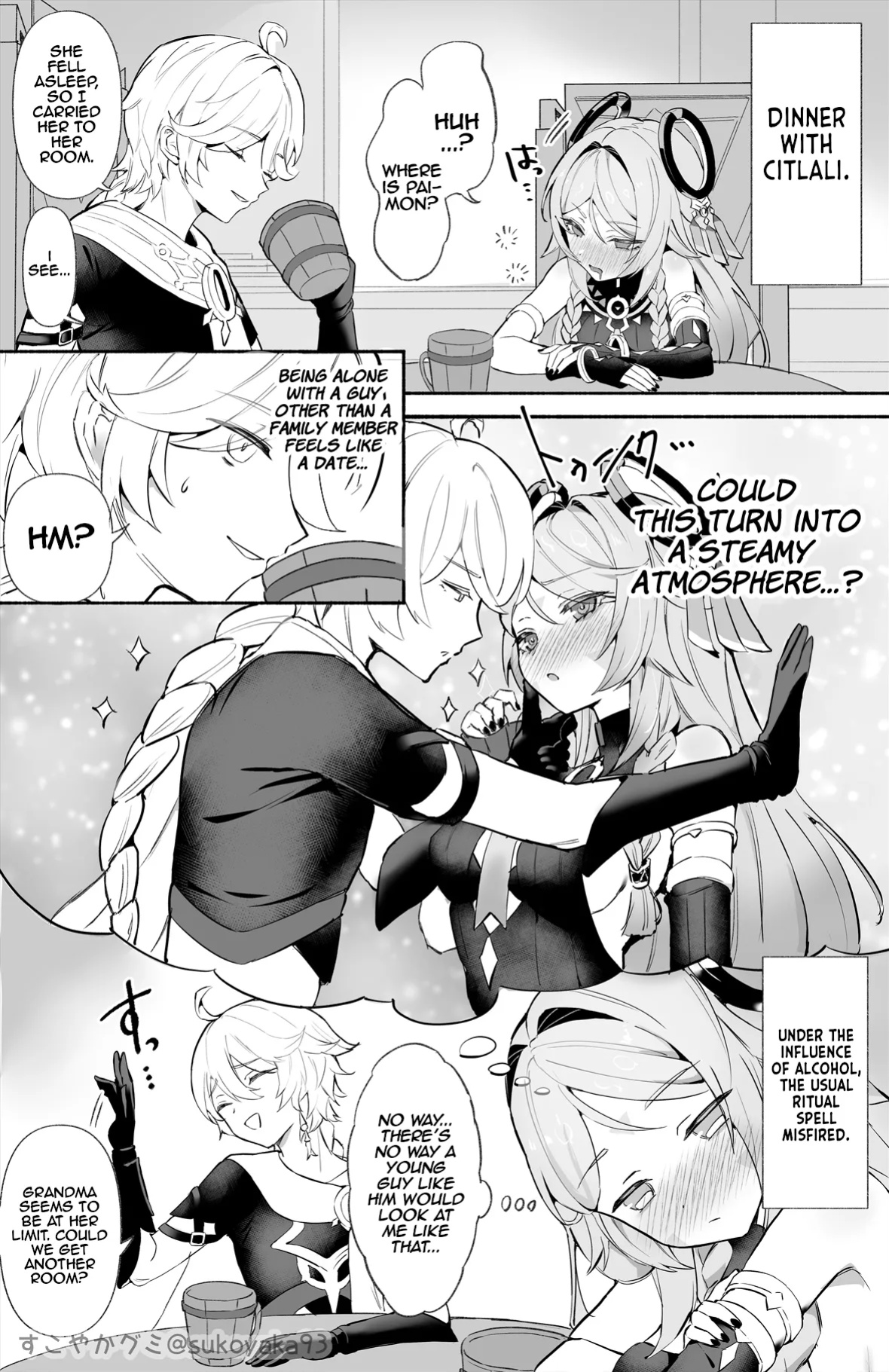 [Sukoyakagumi] Grandma to ×× (Genshin Impact) [LunaticSeibah]