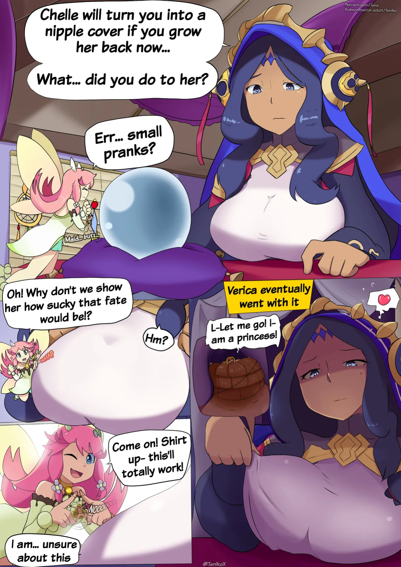[Teniko] Dragalia Lost in Cleavage (-Girl Alt-)