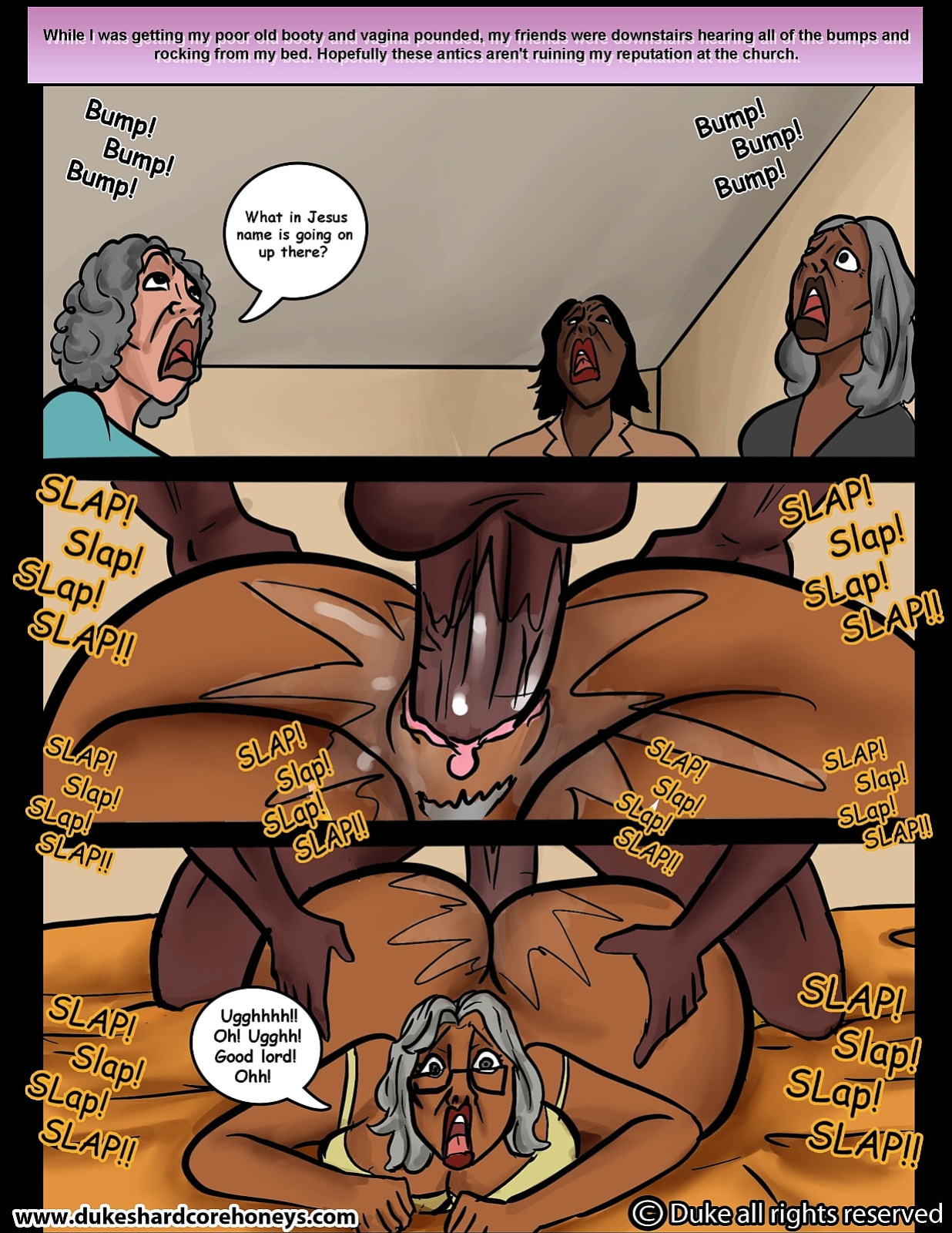 [DukesHardcore] Ms. Jiggles - Visit From the Neighbor
