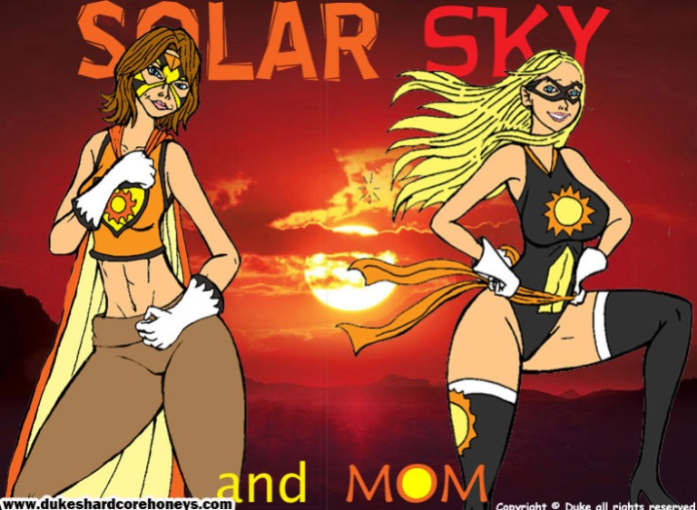 Solar Sky and Mom