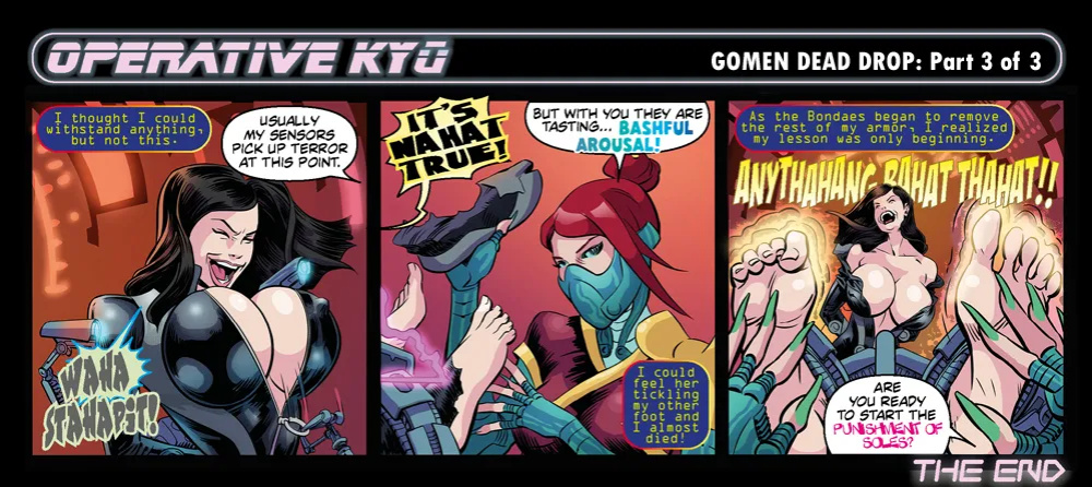 Bandito - OPERATIVE KYU - 3 Panel Comic