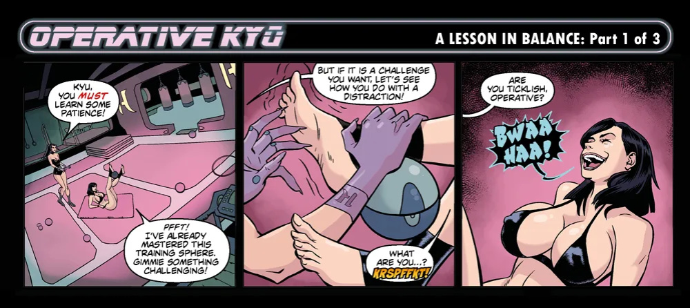 Bandito - OPERATIVE KYU - 3 Panel Comic
