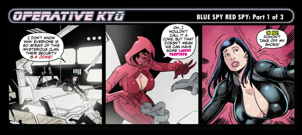 Bandito - OPERATIVE KYU - 3 Panel Comic