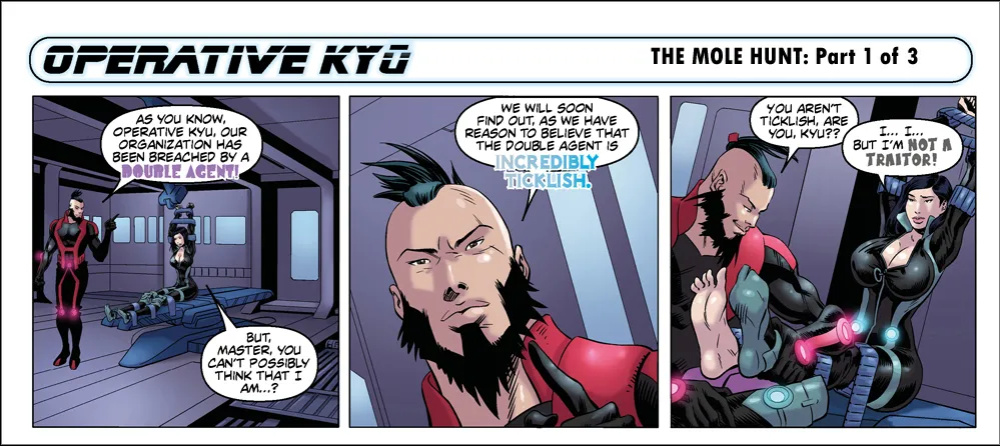 Bandito - OPERATIVE KYU - 3 Panel Comic