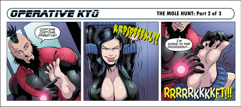Bandito - OPERATIVE KYU - 3 Panel Comic