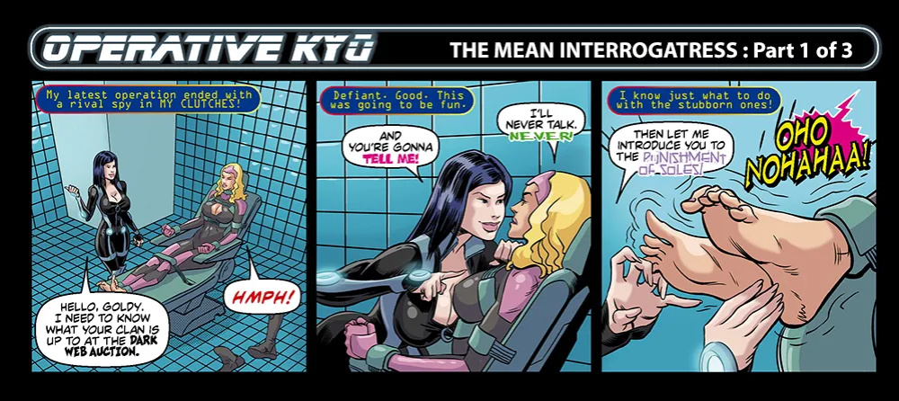 Bandito - OPERATIVE KYU - 3 Panel Comic