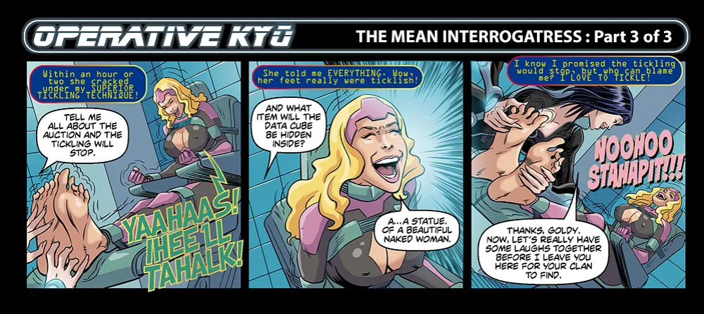Bandito - OPERATIVE KYU - 3 Panel Comic