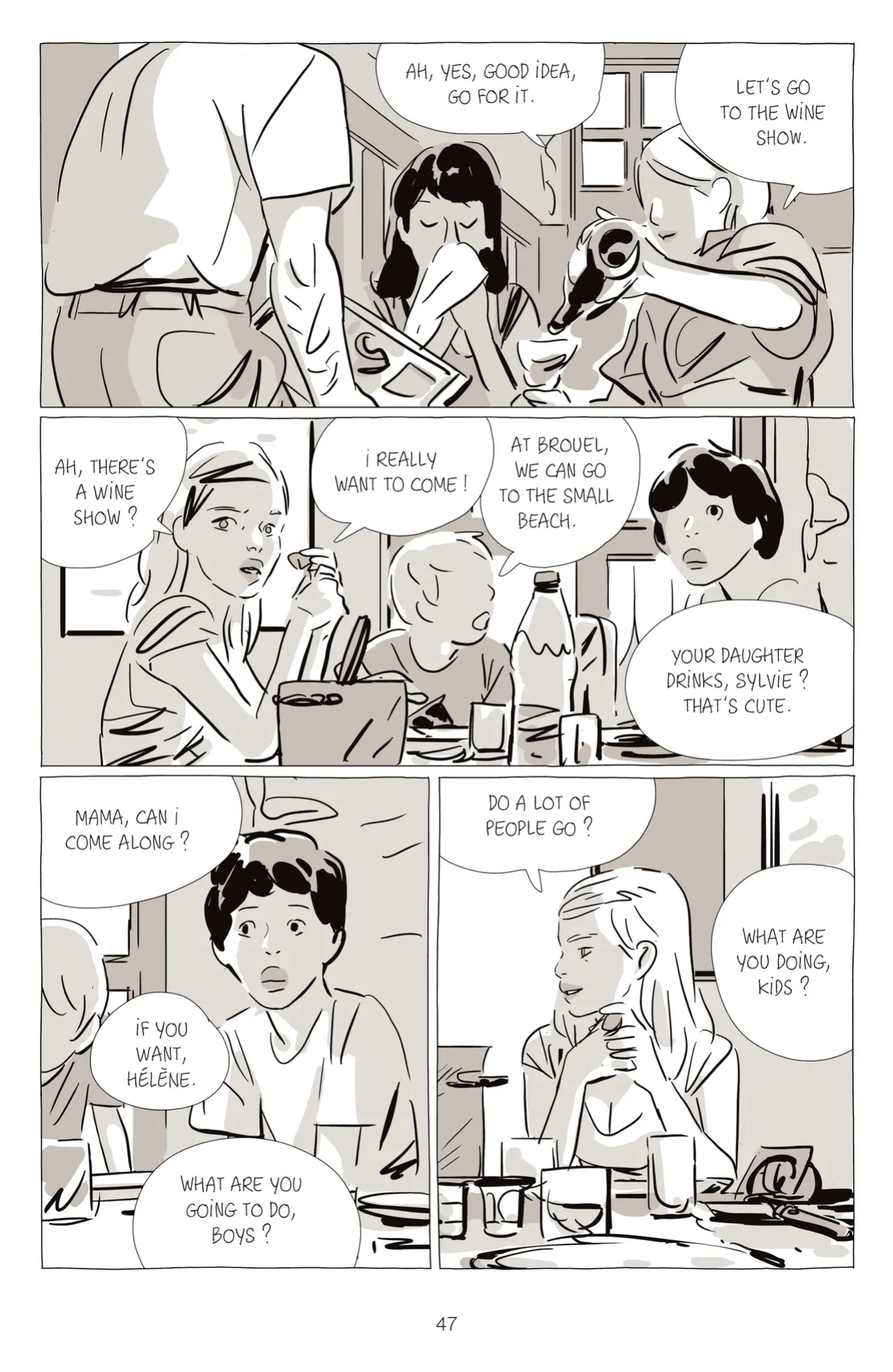 [Bastien Vivès] A Sister