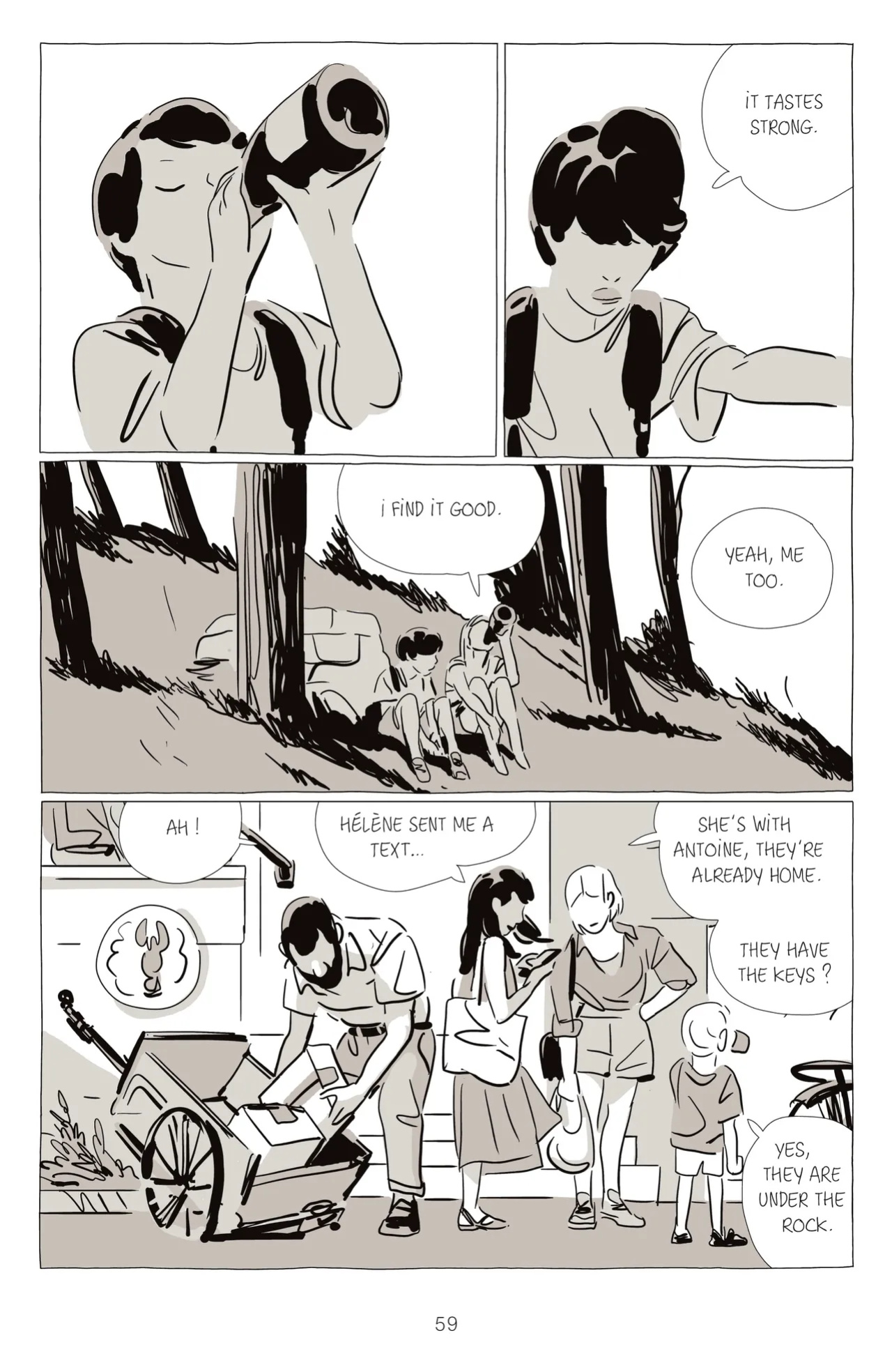 [Bastien Vivès] A Sister