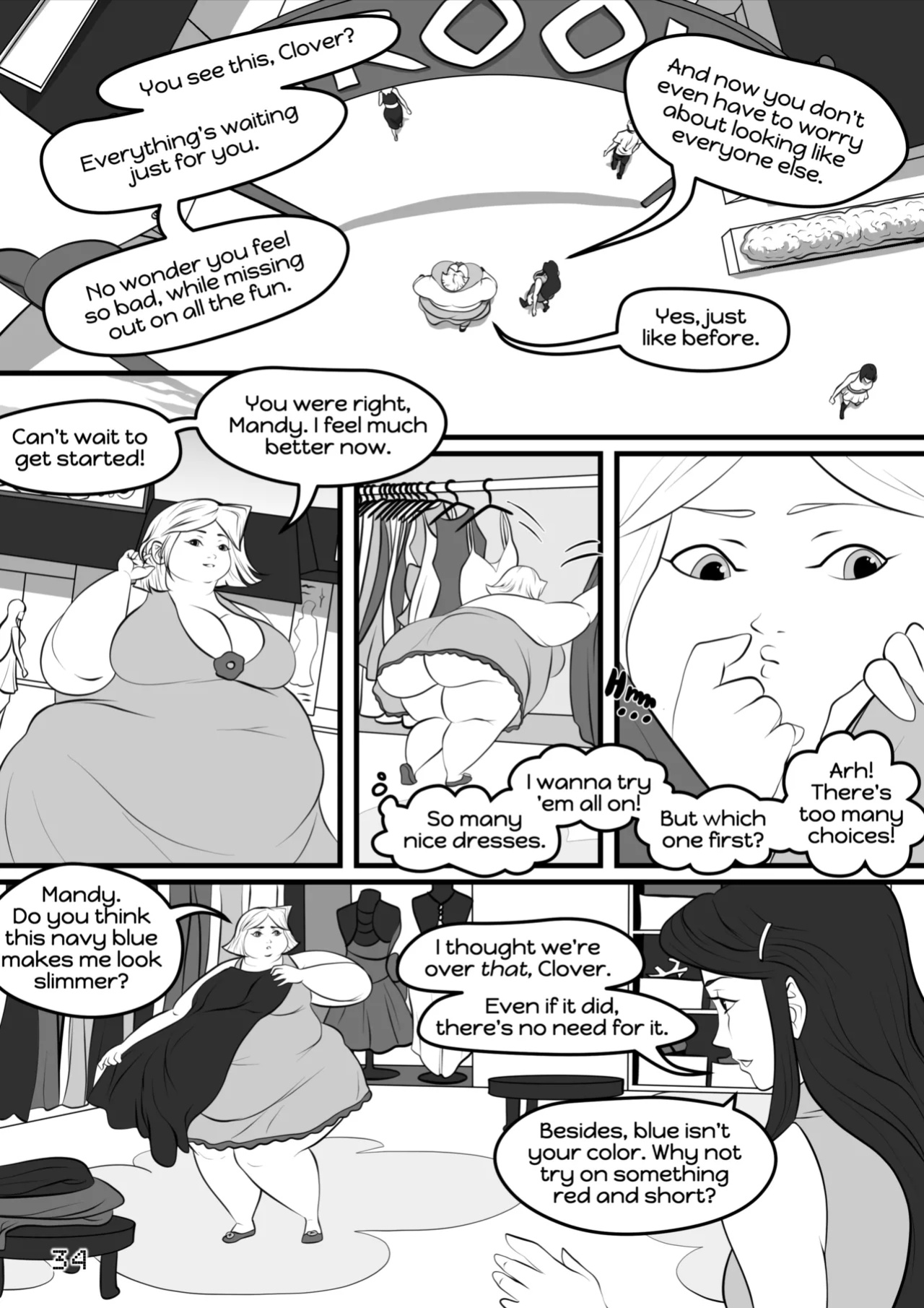 [azumaonfire] Clover Weight Gain