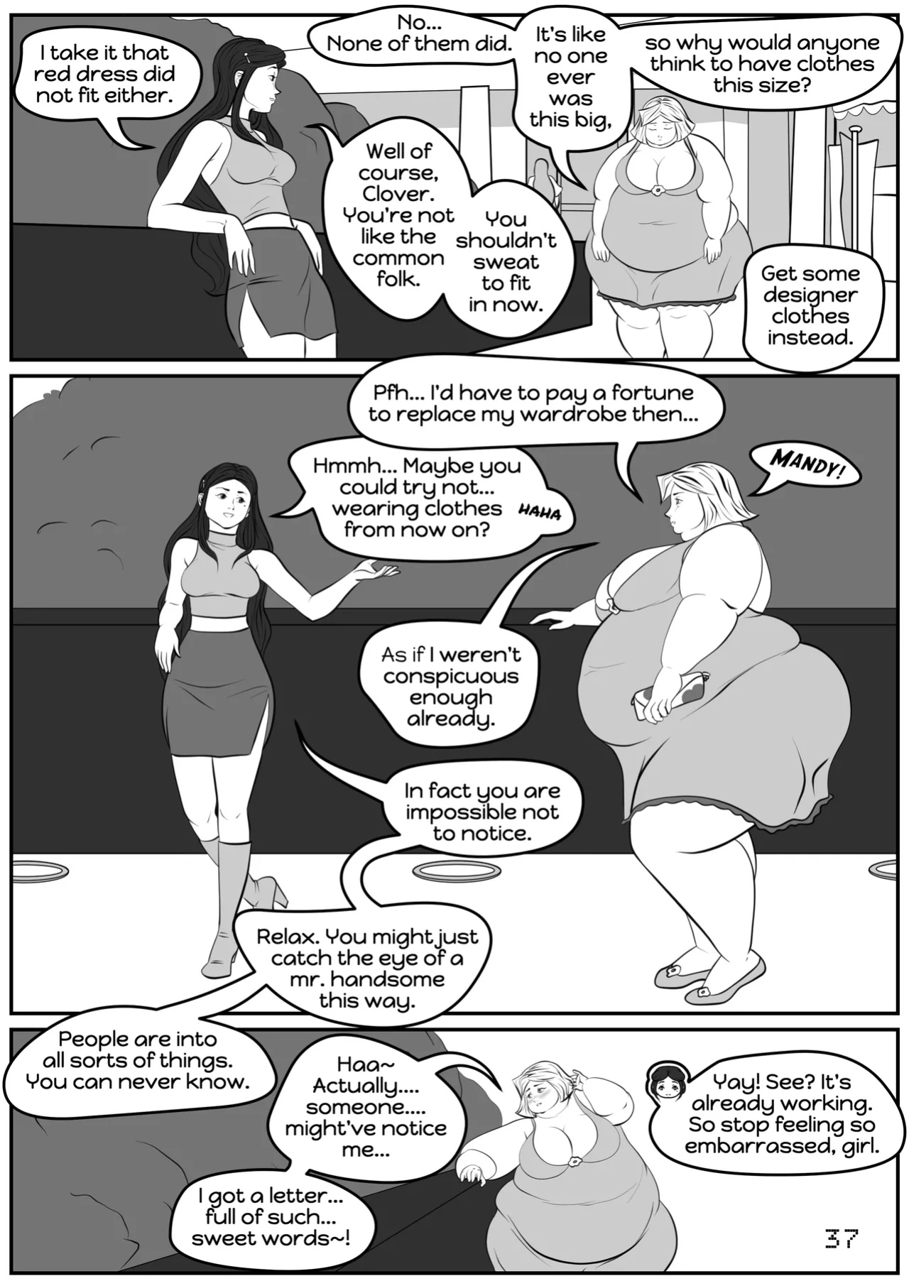 [azumaonfire] Clover Weight Gain