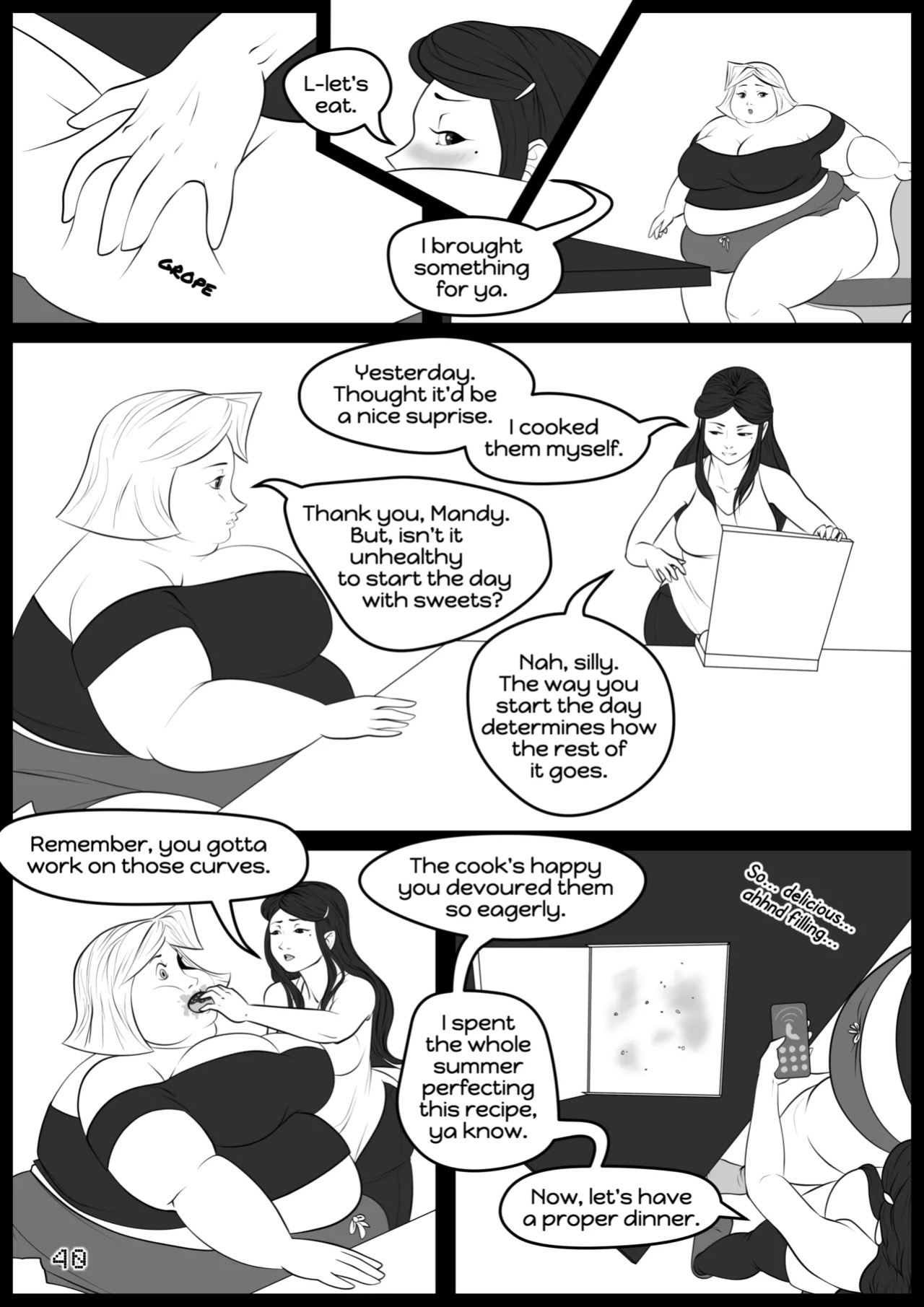 [azumaonfire] Clover Weight Gain