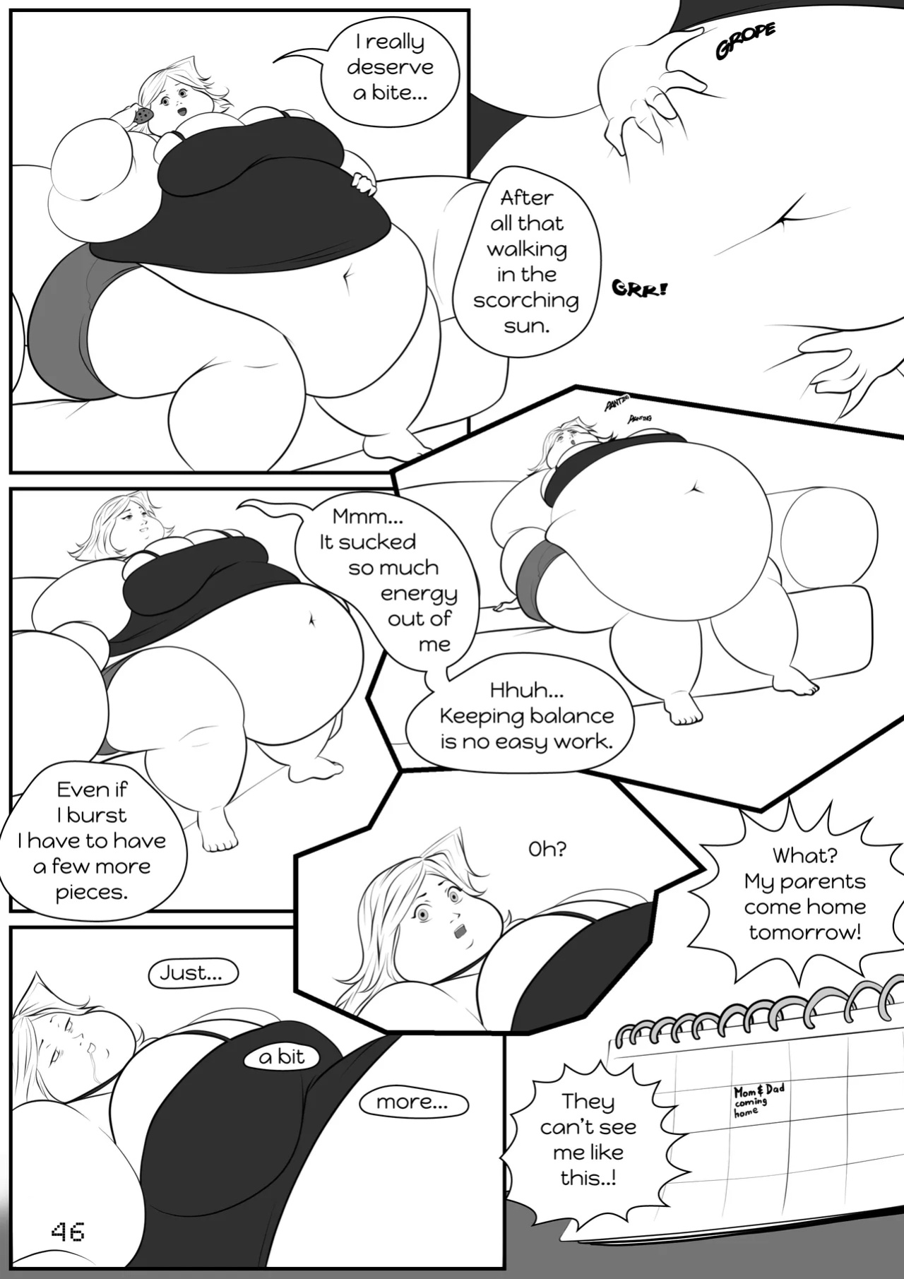 [azumaonfire] Clover Weight Gain