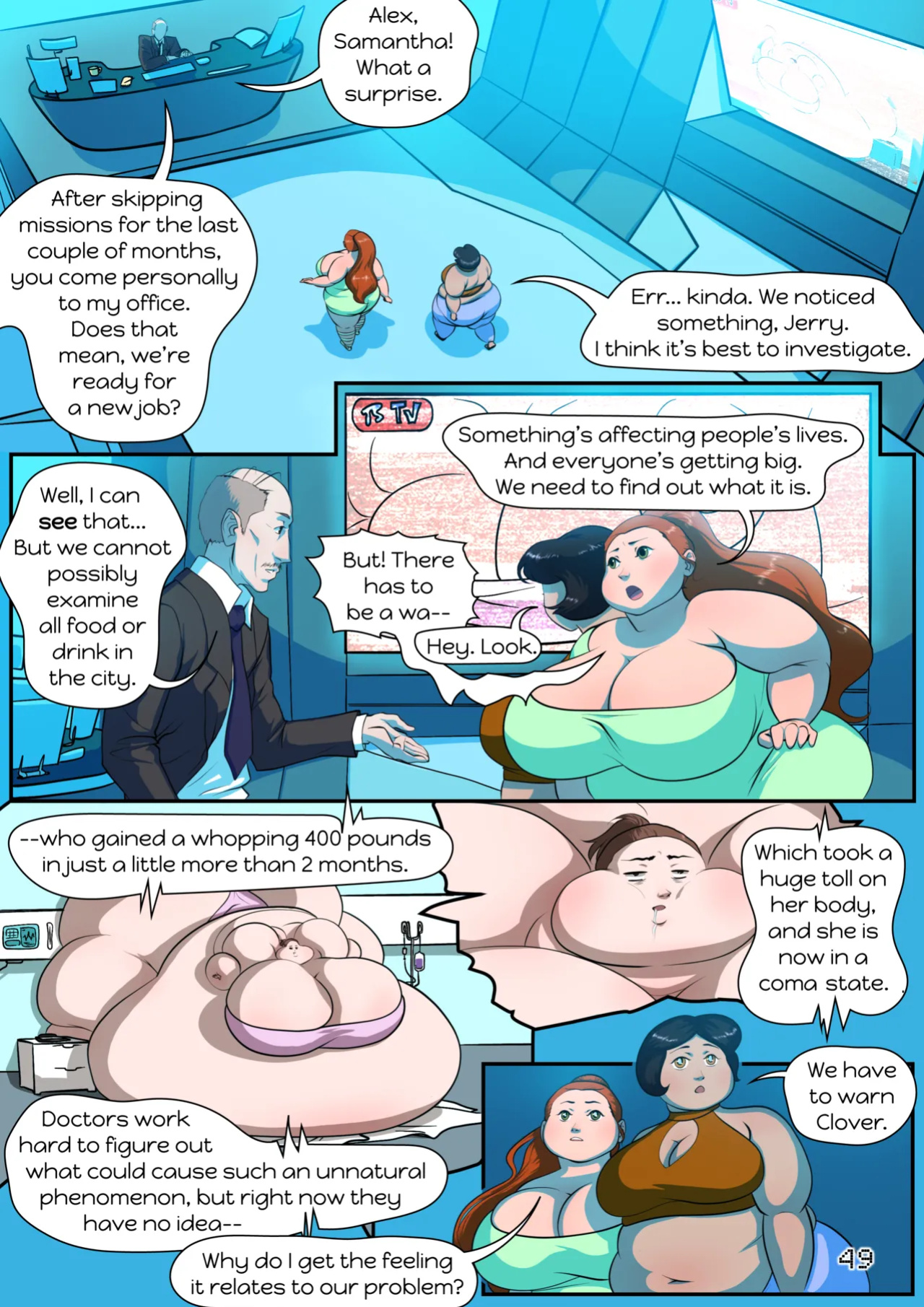 [azumaonfire] Clover Weight Gain