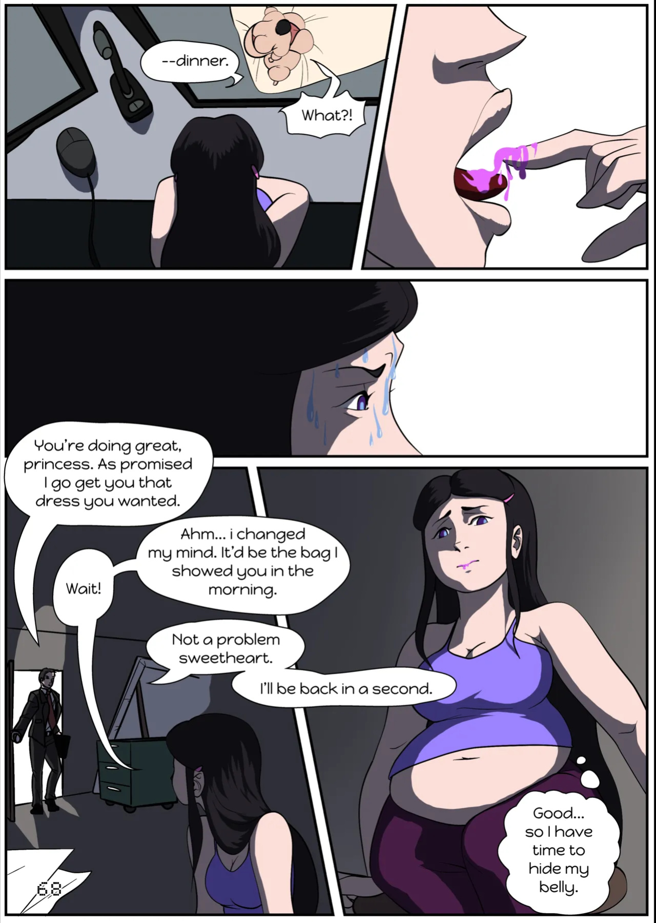 [azumaonfire] Clover Weight Gain