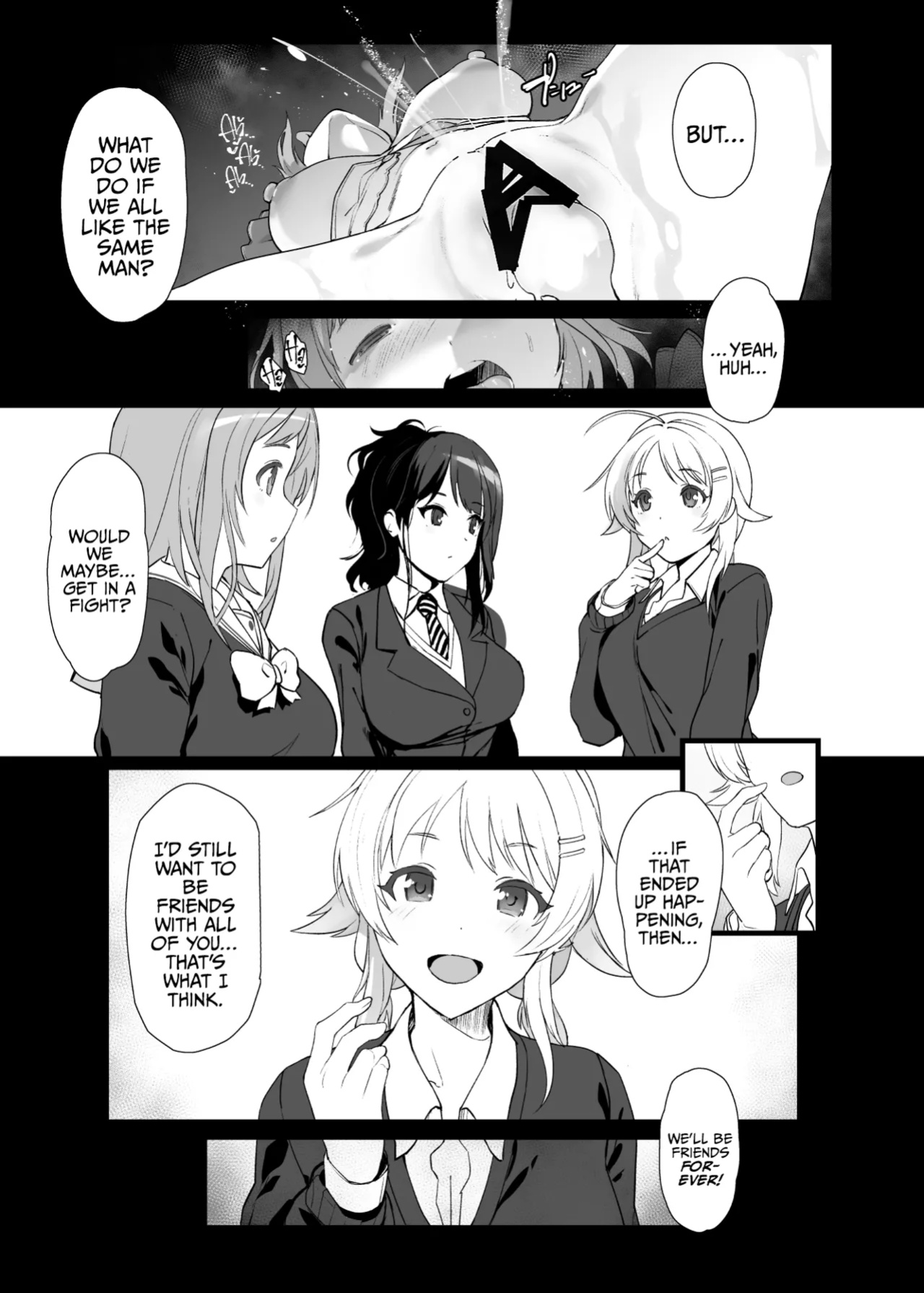 [Trinity Kyoudan (Yodare)] Sakuragi Mano no Renai Jijou | Of Sakuragi Mano's Love (THE iDOLM@STER: Shiny Colors) [Bikkie Biter]