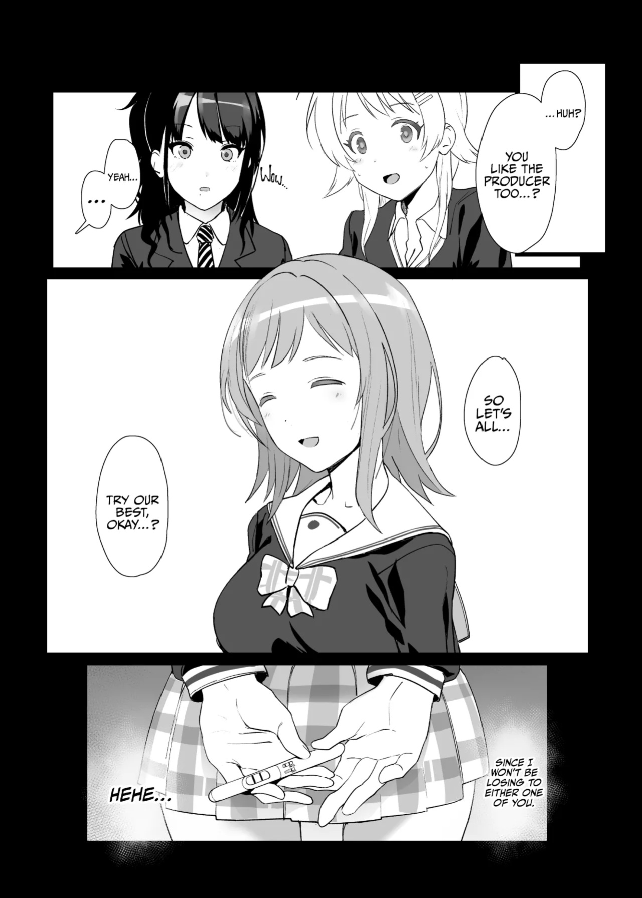 [Trinity Kyoudan (Yodare)] Sakuragi Mano no Renai Jijou | Of Sakuragi Mano's Love (THE iDOLM@STER: Shiny Colors) [Bikkie Biter]