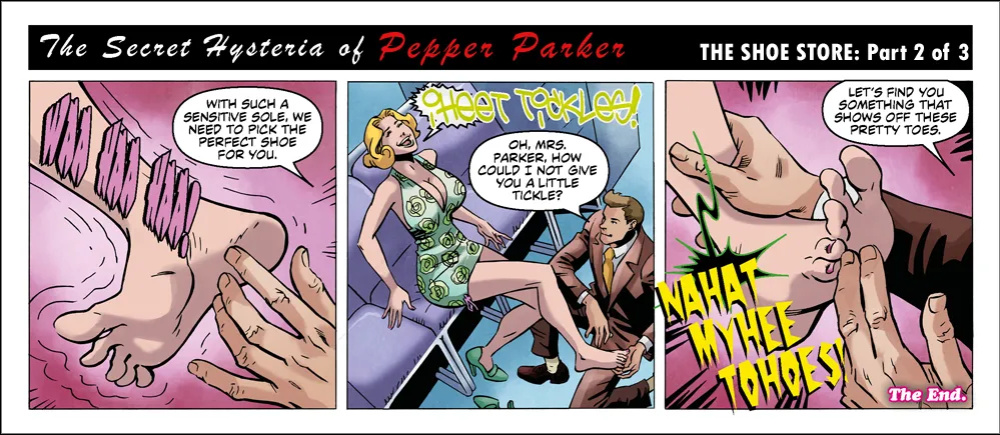 Bandito - Pepper Parker - 3 Panel Comic