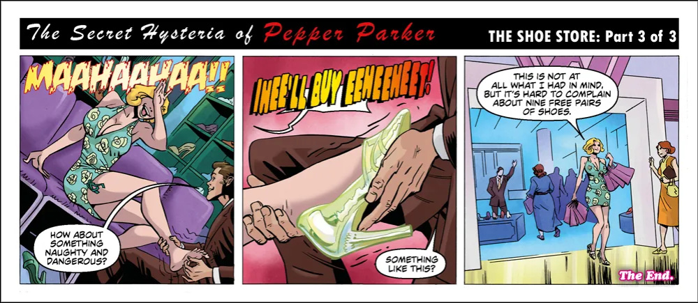 Bandito - Pepper Parker - 3 Panel Comic