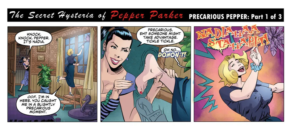 Bandito - Pepper Parker - 3 Panel Comic