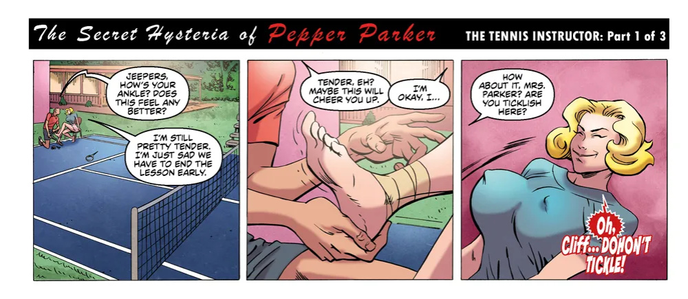 Bandito - Pepper Parker - 3 Panel Comic