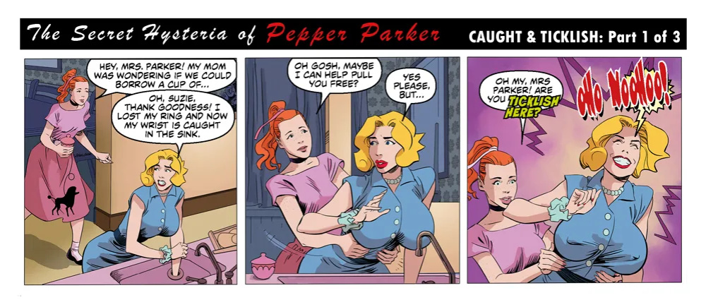 Bandito - Pepper Parker - 3 Panel Comic
