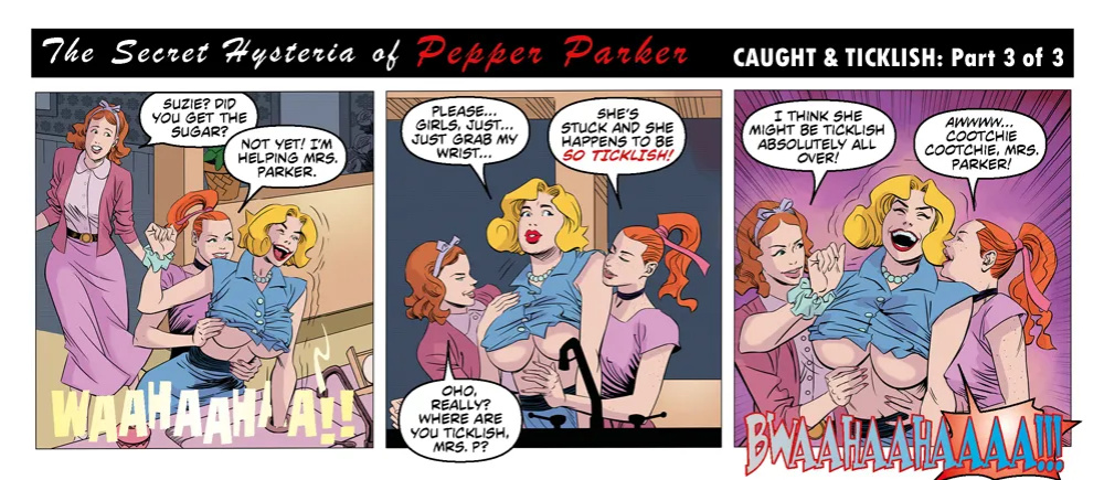 Bandito - Pepper Parker - 3 Panel Comic