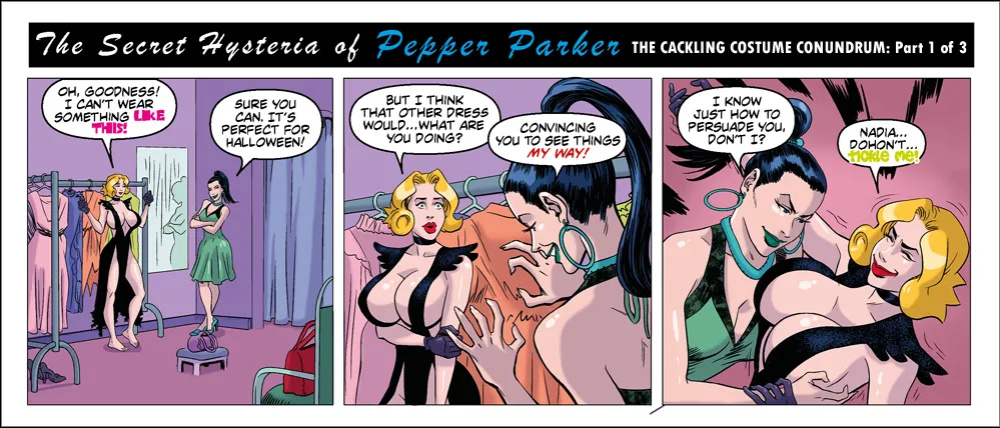 Bandito - Pepper Parker - 3 Panel Comic