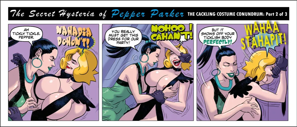 Bandito - Pepper Parker - 3 Panel Comic
