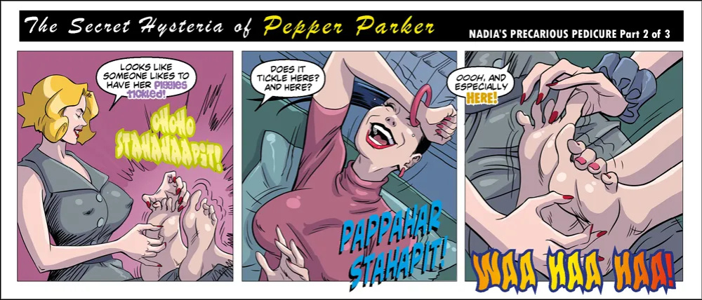 Bandito - Pepper Parker - 3 Panel Comic