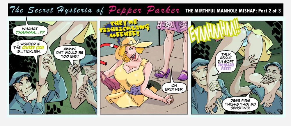 Bandito - Pepper Parker - 3 Panel Comic