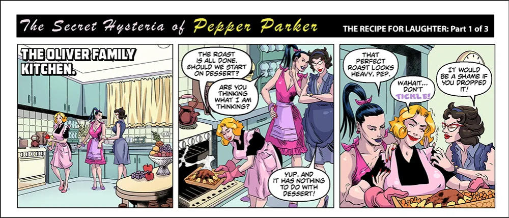 Bandito - Pepper Parker - 3 Panel Comic